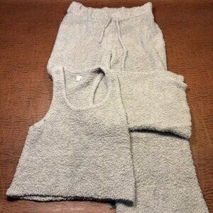 Aerie Marshmallow Top and Sleep Pants